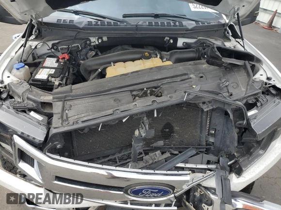 2018 Ford F-150 XL with VIN 1FTEW1EG5JKD91555, listed as a Copart auction lot 52226745 with 94,172 mi miles and Salvage Title. Bid and sale history available at DreamBid. Image 12.