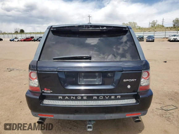 2010 Land Rover Range Rover Sport HSE LUX with VIN SALSK2D41AA229707, listed as a Copart auction lot 54154085 with 127,093 mi miles and Clean Title. Bid and sale history available at carsss.com. Image 6.
