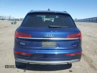 2021 Audi Q5 Premium Plus with VIN WA1BAAFY7M2059902, listed as a Copart auction lot 48525035 with 68,347 mi miles and Salvage Title. Bid and sale history available at carsss.com. Image 6.