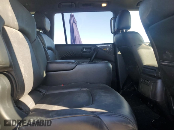 2022 Nissan Armada SL with VIN JN8AY2BA5N9392690, listed as a Copart auction lot 82864374 with 49,225 mi miles and Salvage Title. Bid and sale history available at carsss.com. Image 11.