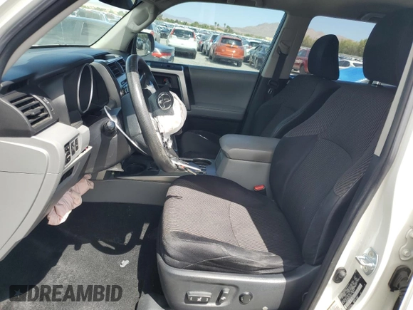 2011 Toyota 4Runner SR5 with VIN JTEZU5JR8B5026322, listed as a Copart auction lot 57356515 with 212,837 mi miles and Salvage title. Bid and sale history available at DreamBid. Image 7.