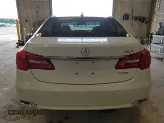 2014 Acura RLX Advance with VIN JH4KC1F90EC000564, listed as a Copart auction lot 59930075 with 190,933 mi miles and Salvage title. Bid and sale history available at DreamBid. Image 6.
