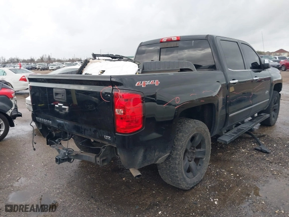 2015 Chevrolet Silverado 1500 LTZ with VIN 3GCUKSEC3FG399002, listed as a IAAI auction lot 41546823 with 167,983 mi miles. Bid and sale history available at carsss.com. Image 4.