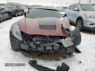 2018 Chevrolet Corvette Grand Sport 2LT with VIN 1G1YX2D70J5100047, listed as a Copart auction lot 84485544 with 0 mi miles and Salvage Title. Bid and sale history available at carsss.com. Image 5.