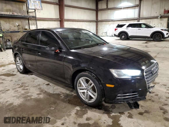2017 Audi A4 Premium with VIN WAUGNAF42HN058932, listed as a Copart auction lot 44778245 with 124,281 mi miles and Salvage Title. Bid and sale history available at carsss.com. Image 4.