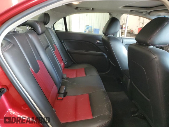 2011 Ford Fusion SPORT with VIN 3FAHP0DC1BR133040, listed as a Copart auction lot 50990545 with 187,599 mi miles and Salvage Title. Bid and sale history available at carsss.com. Image 10.