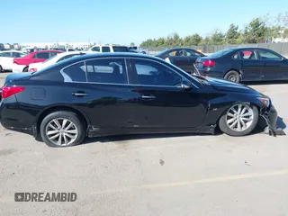 2015 Infiniti Q50 Premium with VIN JN1BV7AP2FM353536, listed as a IAAI auction lot 41815730 with Not Provided miles. Bid and sale history available at carsss.com. Image 13.