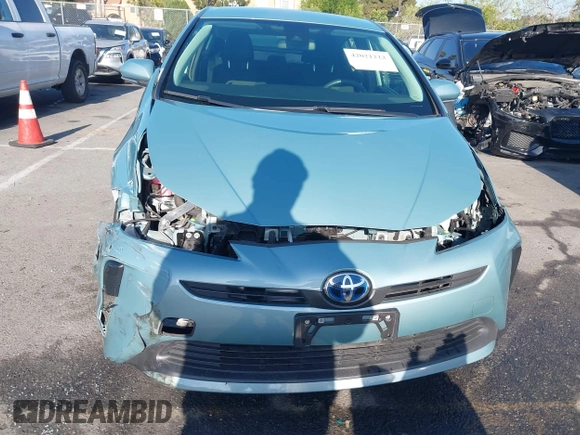 2022 Toyota Prius L Eco with VIN JTDKAMFU8N3188831, listed as a IAAI auction lot 42021222 with 39,629 mi miles and . Bid and sale history available at DreamBid. Image 13.