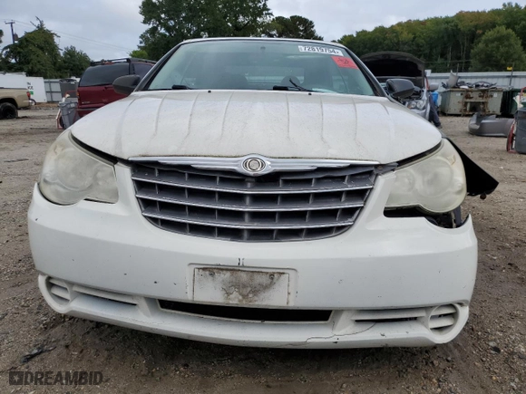 2009 Chrysler Sebring LX with VIN 1C3LC45B89N554851, listed as a Copart auction lot 72819754 with 113,655 mi miles and Salvage Title. Bid and sale history available at carsss.com. Image 5.