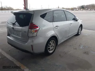 2017 Toyota Prius v Two with VIN JTDZN3EU9HJ070219, listed as a IAAI auction lot 41358297 with 209,303 mi miles. Bid and sale history available at carsss.com. Image 4.