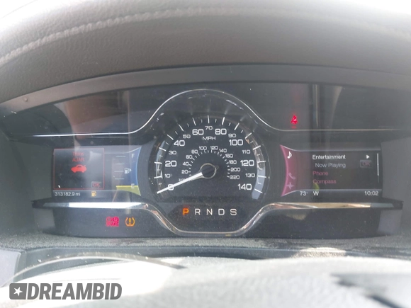 2013 Lincoln MKS with VIN 1LNHL9DK3DG614933, listed as a IAAI auction lot 42549445 with 313,182 mi miles and . Bid and sale history available at DreamBid. Image 7.