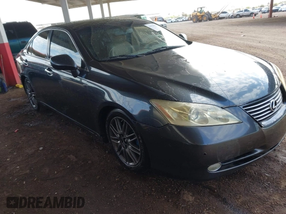 2007 Lexus ES 350 with VIN JTHBJ46G272115620, listed as a IAAI auction lot 41929493 with 183,481 mi miles. Bid and sale history available at carsss.com. Image 1.