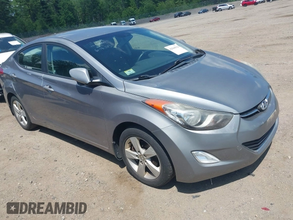 2012 Hyundai Elantra Limited with VIN KMHDH4AE2CU357779, listed as a IAAI auction lot 42560594 with 118,794 mi miles and . Bid and sale history available at DreamBid. Image 1.