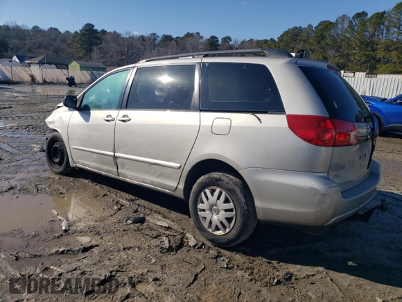 2006 Toyota Sienna CE with VIN 5TDZA23C76S395922, listed as a Copart auction lot 89179625 with Not Provided miles and Salvage Title. Bid and sale history available at carsss.com. Image 2.