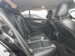 2021 Infiniti Q50 Luxe with VIN JN1EV7BP5MM706988, listed as a Copart auction lot 43010855 with 80,701 mi miles and Salvage title. Bid and sale history available at DreamBid. Image 10.