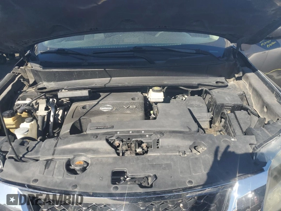 2014 Nissan Pathfinder S z VIN 5N1AR2MN4EC645392, wystawiony jako Copart lot #56152165 z przebiegiem 125 459 mil mil oraz Szkoda całkowita • Salvage title. Historia ofert i sprzedaży dostępna na DreamBid. Obrazek 12.