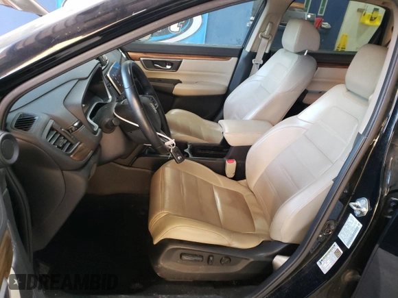 2017 Honda CR-V EX-L with VIN 2HKRW2H82HH608385, listed as a Copart auction lot 47791305 with 83,417 mi miles and Salvage Title. Bid and sale history available at DreamBid. Image 7.