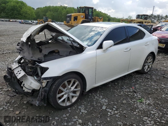 2012 Lexus IS 250 with VIN JTHCF5C29C5056935, listed as a Copart auction lot 55427425 with Not Provided miles and Clean Title. Bid and sale history available at DreamBid. Image 1.