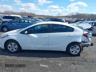 2017 Kia Forte LX with VIN 3KPFK4A7XHE062659, listed as a IAAI auction lot 41595629 with 38,102 mi miles. Bid and sale history available at carsss.com. Image 15.