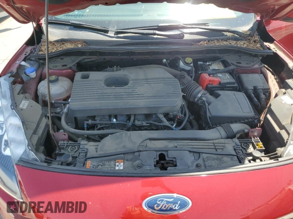 2020 Ford Escape Titanium with VIN 1FMCU9J98LUA58109, listed as a Copart auction lot 59397735 with 31,334 mi miles and Salvage title. Bid and sale history available at DreamBid. Image 12.