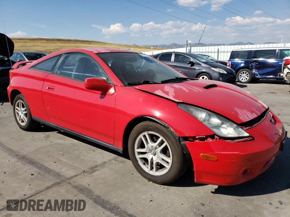 2001 Toyota Celica GT with VIN JTDDR32T510093874, listed as a Copart auction lot 75217254 with 94,301 mi miles and Salvage Title. Bid and sale history available at carsss.com. Image 4.
