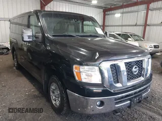 2014 Nissan NV SL with VIN 5BZAF0AA0EN162036, listed as a IAAI auction lot 42752554 with 141,928 mi miles and . Bid and sale history available at DreamBid. Image 1.