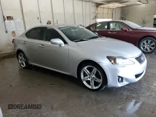 2011 Lexus IS 350 with VIN JTHCE5C24B5000693, listed as a Copart auction lot 61336465 with 178,258 mi miles and Salvage title. Bid and sale history available at DreamBid. Image 4.