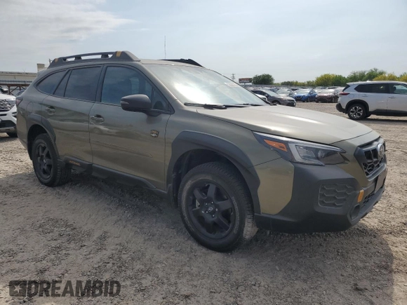 2025 Subaru Outback Wilderness с VIN 4S4BTGUD9S3127669, выставлен на аукционе Copart как лот 52080325 с пробегом 14 184 миль миль и Списание • Salvage title. История ставок и продаж доступна на DreamBid. Изображение 4.