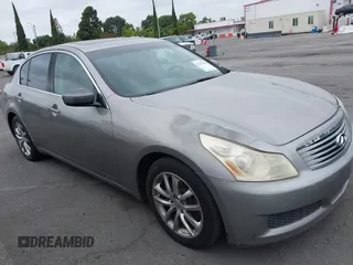2008 Infiniti G35 Journey z VIN JNKBV61EX8M212527, wystawiony jako IAAI lot #42355209 z przebiegiem 172 980 mil mil oraz . Historia ofert i sprzedaży dostępna na DreamBid. Obrazek 1.