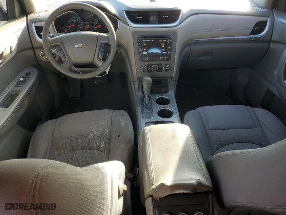 2015 Chevrolet Traverse LS with VIN 1GNKRFED4FJ201858, listed as a Copart auction lot 80789904 with 0 mi miles and Salvage Title. Bid and sale history available at carsss.com. Image 8.