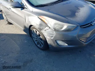 2013 Hyundai Elantra GLS PZEV with VIN 5NPDH4AEXDH304442, listed as a IAAI auction lot 41136472 with 182,800 mi miles. Bid and sale history available at carsss.com. Image 6.
