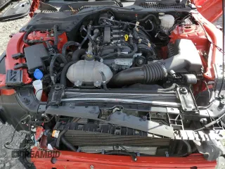 2022 Ford Mustang EcoBoost with VIN 1FA6P8THXN5133810, listed as a Copart auction lot 46277315 with 21,548 mi miles and Salvage Title. Bid and sale history available at carsss.com. Image 11.
