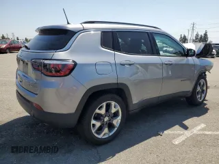 2018 Jeep Compass Limited with VIN 3C4NJCCB4JT362175, listed as a Copart auction lot 52439535 with 123,034 mi miles and Salvage Title. Bid and sale history available at carsss.com. Image 3.