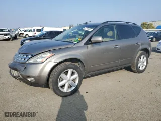 2004 Nissan Murano SL with VIN JN8AZ08W44W324627, listed as a Copart auction lot 83702564 with 138,777 mi miles and Salvage Title. Bid and sale history available at carsss.com. Image 1.