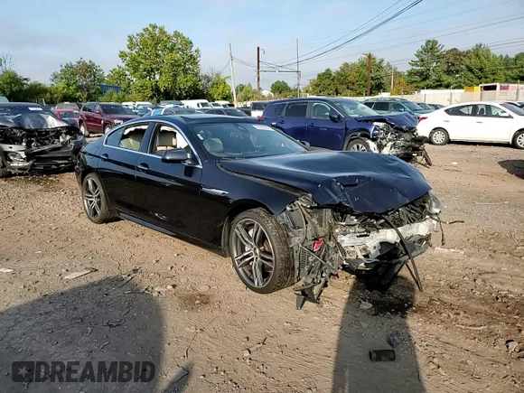 2013 BMW 6 Series 650i xDrive with VIN WBA6B4C57DDG67584, listed as a Copart auction lot 70319464 with 0 mi miles and Salvage Title. Bid and sale history available at carsss.com. Image 11.