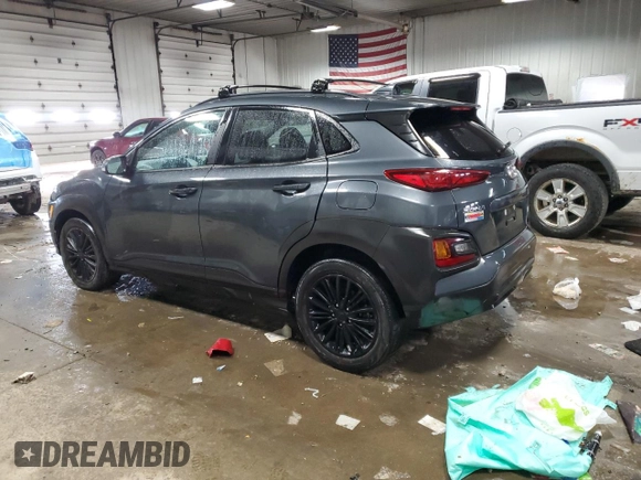 2021 Hyundai Kona SEL Plus with VIN KM8K6CAAXMU679382, listed as a Copart auction lot 44078385 with 67,720 mi miles and Clean Title. Bid and sale history available at carsss.com. Image 2.