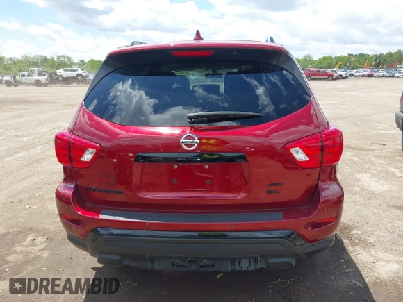 2020 Nissan Pathfinder SL with VIN 5N1DR2CM9LC632608, listed as a IAAI auction lot 42291395 with 91,313 mi miles and . Bid and sale history available at DreamBid. Image 16.