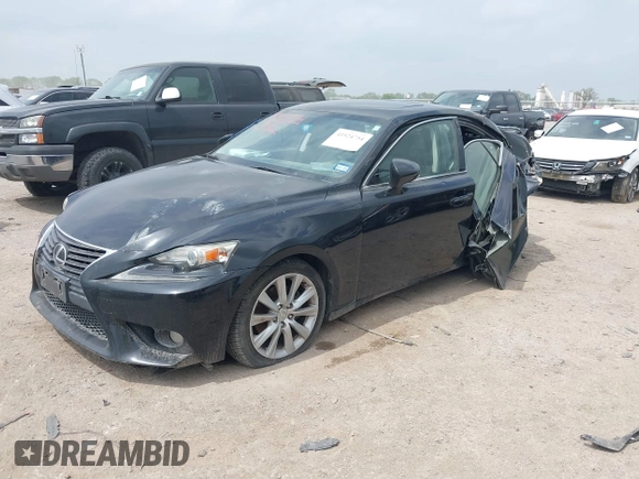2014 Lexus IS 250 with VIN JTHBF1D20E5027586, listed as a IAAI auction lot 41924754 with 114,371 mi miles. Bid and sale history available at carsss.com. Image 17.