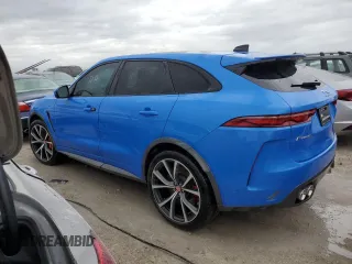 2023 Jaguar F-Pace SVR with VIN SADCZ2EE7PA704045, listed as a Copart auction lot 75995704 with Not Provided miles and Non Repairable. Bid and sale history available at DreamBid. Image 2.