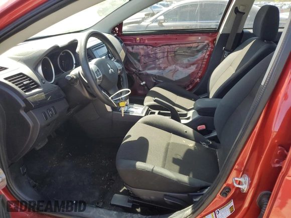 2016 Mitsubishi Lancer ES with VIN JA32U2FU8GU003653, listed as a Copart auction lot 54856755 with 68,385 mi miles and Salvage Title. Bid and sale history available at carsss.com. Image 7.