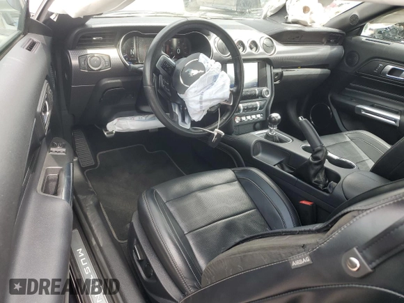 2019 Ford Mustang GT with VIN 1FA6P8CF5K5188157, listed as a Copart auction lot 62014865 with 14,346 mi miles and Salvage title. Bid and sale history available at DreamBid. Image 8.