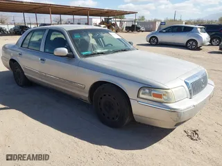 2007 Mercury Grand Marquis GS with VIN 2MEFM74V27X638595, listed as a IAAI auction lot 41698409 with 1 mi miles. Bid and sale history available at carsss.com. Image 1.