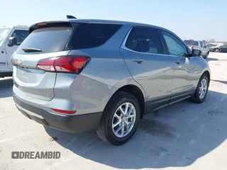 2023 Chevrolet Equinox LT with VIN 3GNAXKEG4PS197251, listed as a IAAI auction lot 41792826 with 37,079 mi miles and . Bid and sale history available at carsss.com. Image 4.