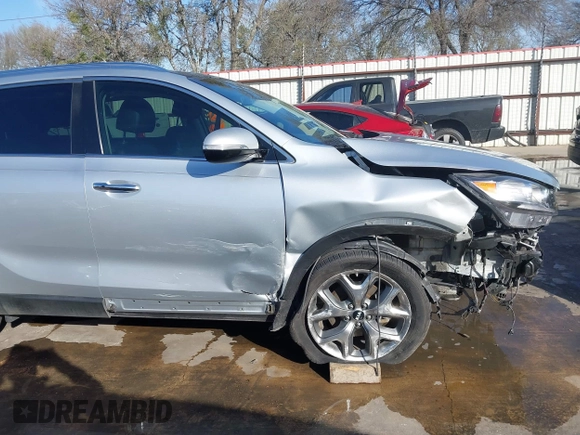 2019 Kia Sorento EX Sport V6 with VIN 5XYPH4A52KG603439, listed as a IAAI auction lot 41784097 with 49,481 mi miles. Bid and sale history available at carsss.com. Image 18.