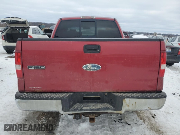 2007 Ford F-150 XLT with VIN 1FTPW14V47FA62744, listed as a Copart auction lot 89260265 with 313,552 mi miles and Clean Title. Bid and sale history available at carsss.com. Image 6.