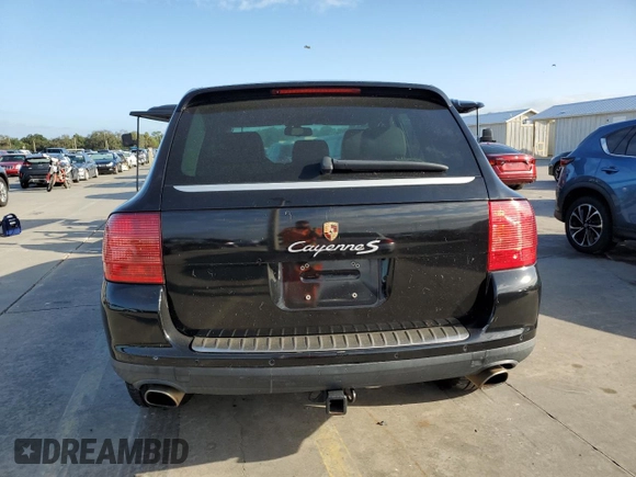 2004 Porsche Cayenne S with VIN WP1AB29P94LA73641, listed as a Copart auction lot 75263904 with 0 mi miles and Non Repairable. Bid and sale history available at carsss.com. Image 6.
