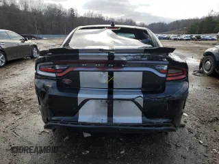 2019 Dodge Charger SRT Hellcat with VIN 2C3CDXL94KH602942, listed as a Copart auction lot 42246505 with Not Provided miles and Salvage Title. Bid and sale history available at DreamBid. Image 6.