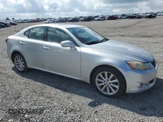2010 Lexus IS 250 with VIN JTHCF5C23A5036807, listed as a Copart auction lot 55995765 with 134,973 mi miles and Salvage title. Bid and sale history available at DreamBid. Image 4.