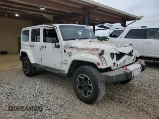 2016 Jeep Wrangler Unlimited Sahara with VIN 1C4BJWEG6GL215468, listed as a Copart auction lot 55512935 with 155,030 mi miles and Salvage title. Bid and sale history available at DreamBid. Image 4.