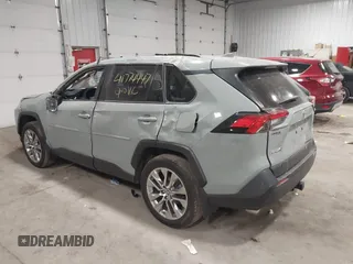 2019 Toyota RAV4 XLE Premium with VIN JTMA1RFV7KD513993, listed as a IAAI auction lot 41774447 with 51,378 mi miles. Bid and sale history available at carsss.com. Image 3.